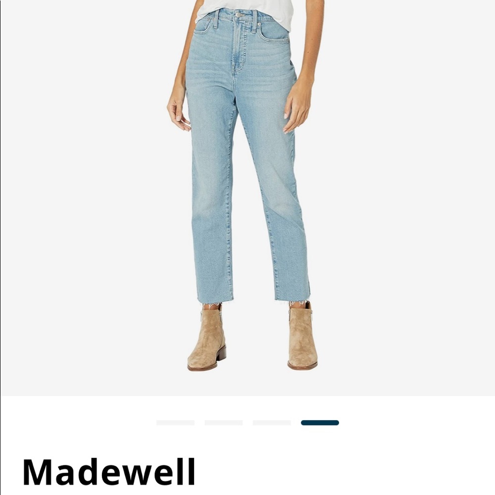 Madewell curvy perfect vintage jean (nwt)
